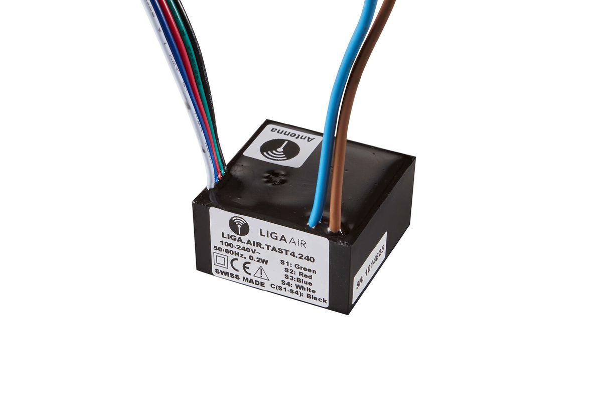 Casambi Tastermodul TAST4.240 240V 4 Taster