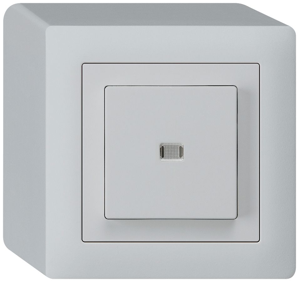 AP-Leuchtdruckschalter kallysto 6/1L hellgrau