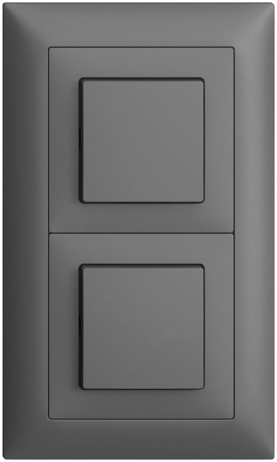 UP-Kombination EDIZIOdue A-R/1P +3/1P dunkelgrau