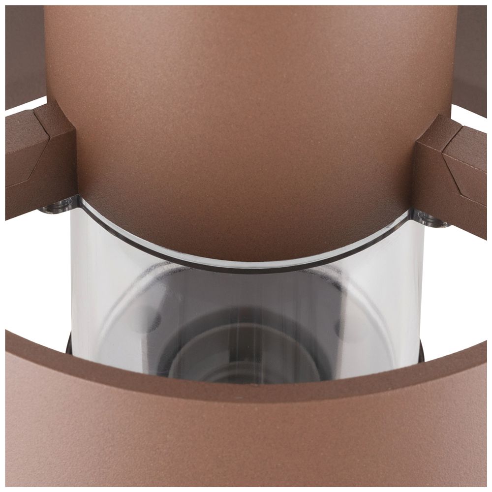 Wegeleuchte SLV PHOTONI E27 1×13W IP65 Ø224×450mm Rost