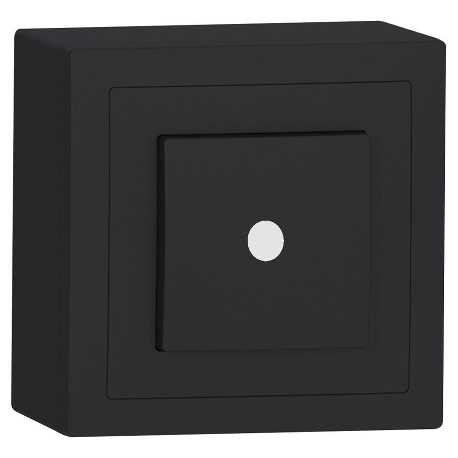 Contact à poussoir lum.AP SIDUS A c/c anthracite