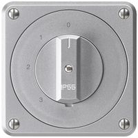 UP-Drehschalter robusto IP55 S5/1P aluminium für Kombination