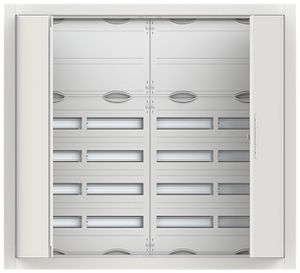 Distributeur ENC ABB ComfortLine 4 rangées 192UM a.bornes&porte 1115×1014×125mm