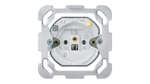 Steckdosen Typ 13 mit Fehlerstromschutz