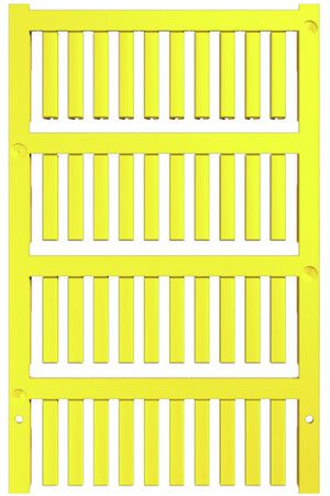Leitermarkierer Weidmüller MultiCard VT SF für Ø2.2…2.9mm 21×3.6mm PA66 gelb