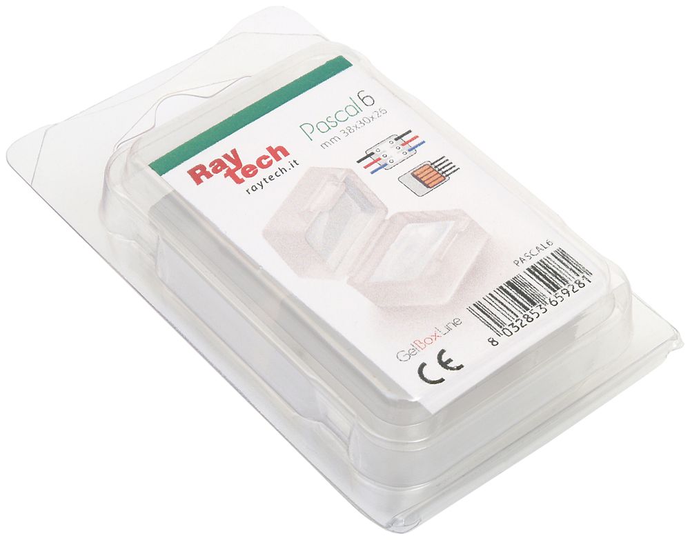 Verbindungsmuffe Raytech PASCAL6 Stk.2 38×30×26mm