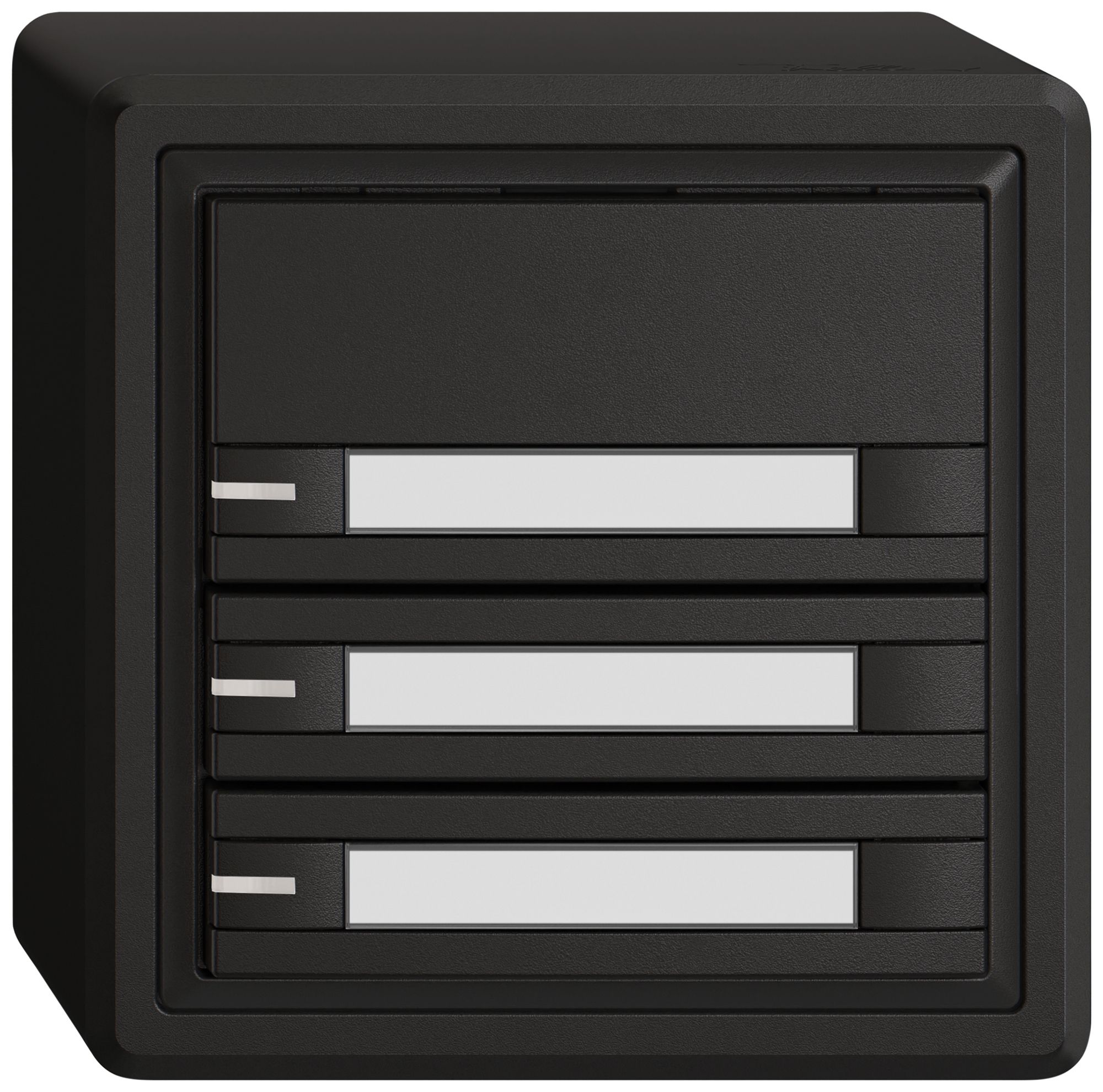 AP-Universaltaster EDIZIO.liv UNI SNAPFIX® 12…48V m.LED blau 6× 1-Tbed.Pap.sz