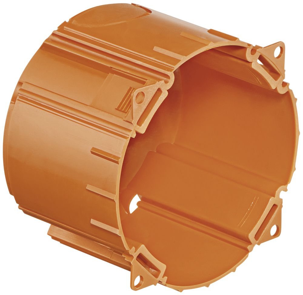 Hohlwanddose HSB Perfekt flammwidrig Ø73×55mm, orange halogenfrei