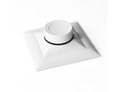 Dimmer rotativo wireless bianco-nero KnockautX, da BRELAG