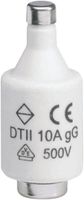 D-Sicherung DTII 10A 500V gG mit Kennmelder