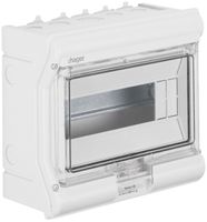 AP-Kleinverteiler Hager vector 1-reihig 10TE IP54/IP65 237×210×114mm