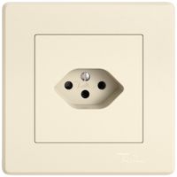 UP-Steckdose EDIZIO.liv SNAPFIX® 1×T13 cr