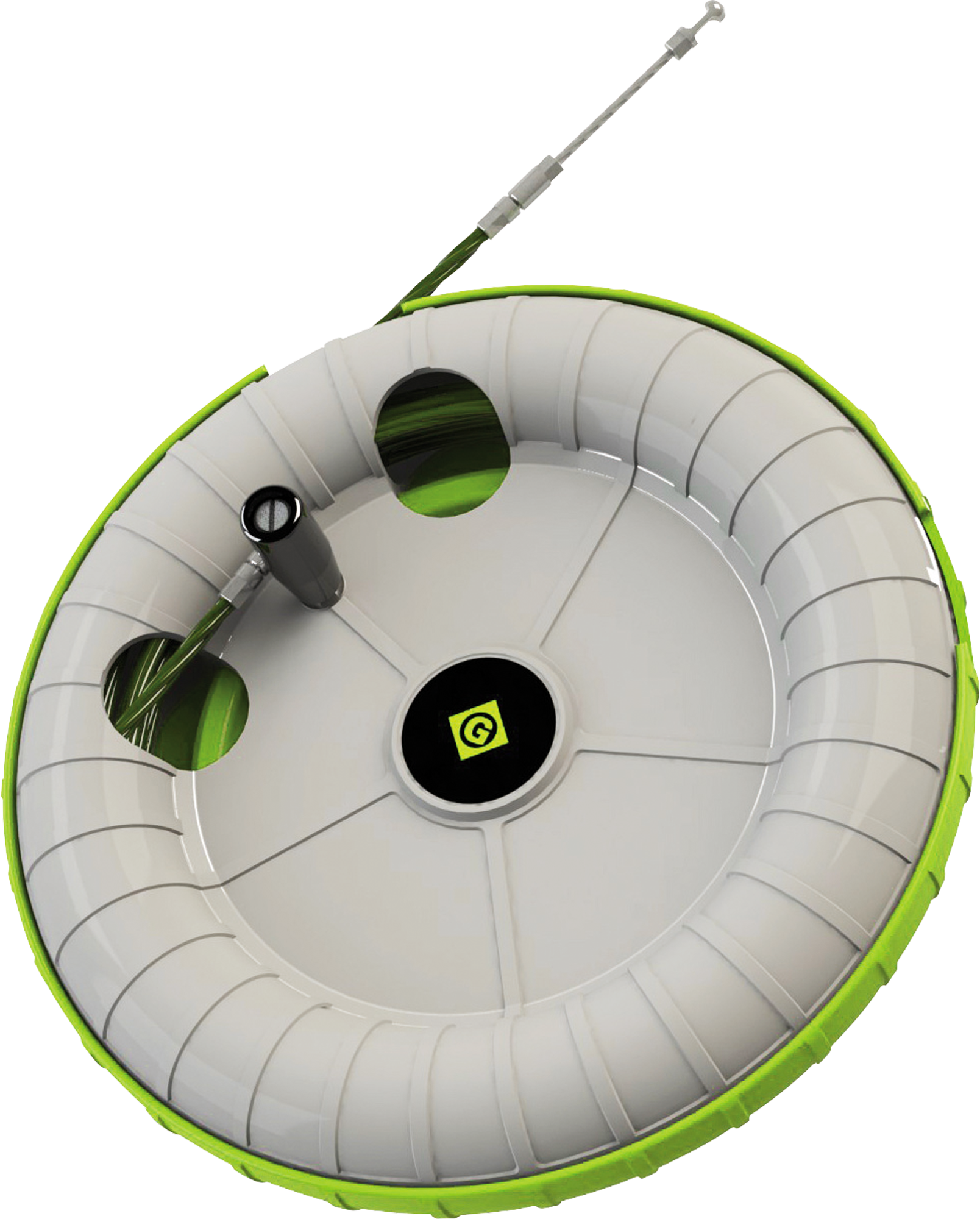 Passafilo Greenlee con banda in poliestere 25m