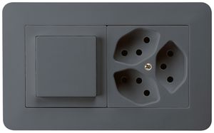 UP-Kombination kallysto.trend 3/1P+3×T13 anthrazit horizontal