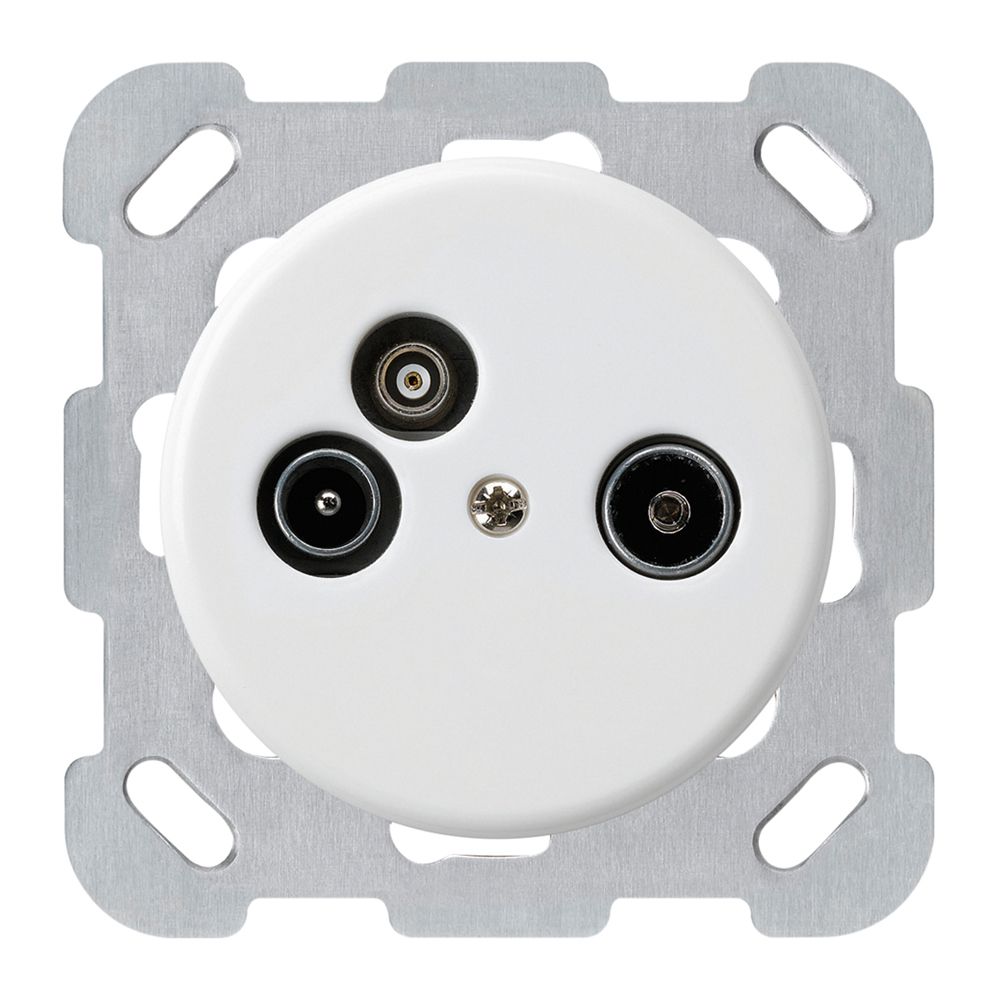 UP-Antennendose TV-R-Daten basico B 19dB weiss