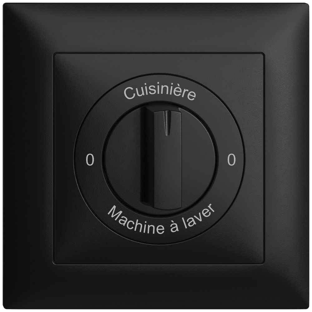 Kit front. 0-Cuisinière-0-Machine à laver EDIZIOdue nero