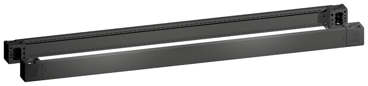 Cache-socle Rittal VX 8660.009 1800×100mm face/revers noir acier 2pcs