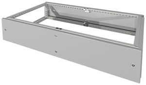 Aufsatzrahmen Rittal VX 8618.521 1000×200×600mm Dachbeplankung grau