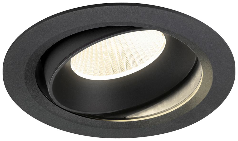 Downlight LED SLV NUMINOS MOVE XL 24W 3800lm 4000K MB DALI Ø190×116mm no