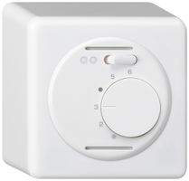 AP-Raumthermostat basico weiss für Fussbodenheizung