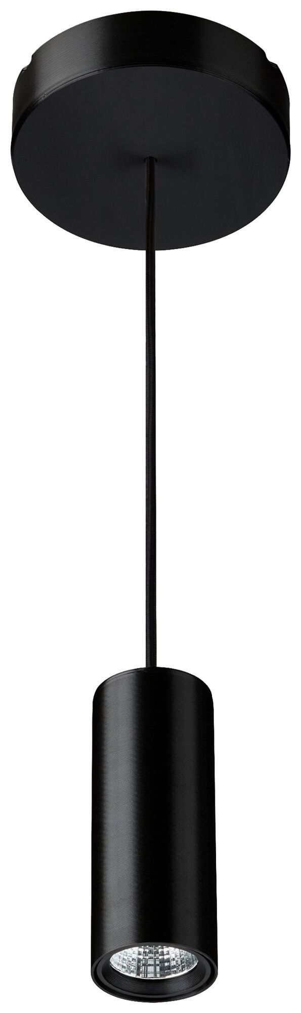 Luminaire suspendu LED Philips GreenSpace 20W 2700lm 3000K Ø65×165mm noir