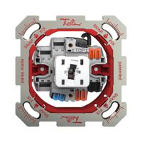 UP-Leuchtdruckschalter Feller SNAPFIX® 3/1L Seitenlinse KS rot