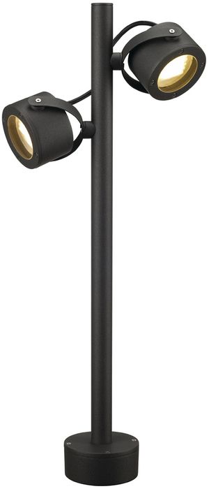 Lampadaire SLV SITRA 360, 2×GX53 9W IP44 anthracite