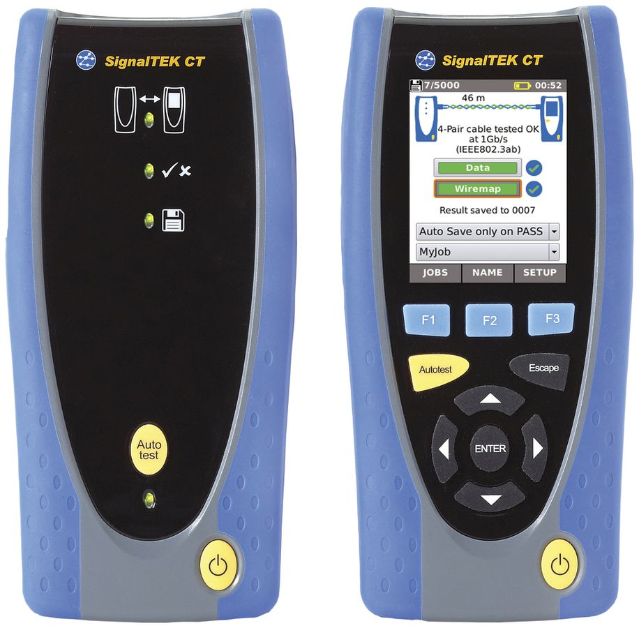 Qualificateur de câble LAN SignalTEK CT