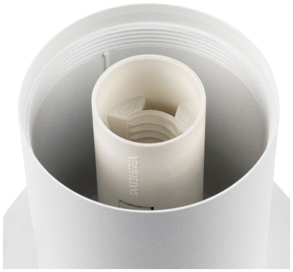 Tischleuchte SLV VARYT E14 1×6W Schalter Ø90×90mm weiss