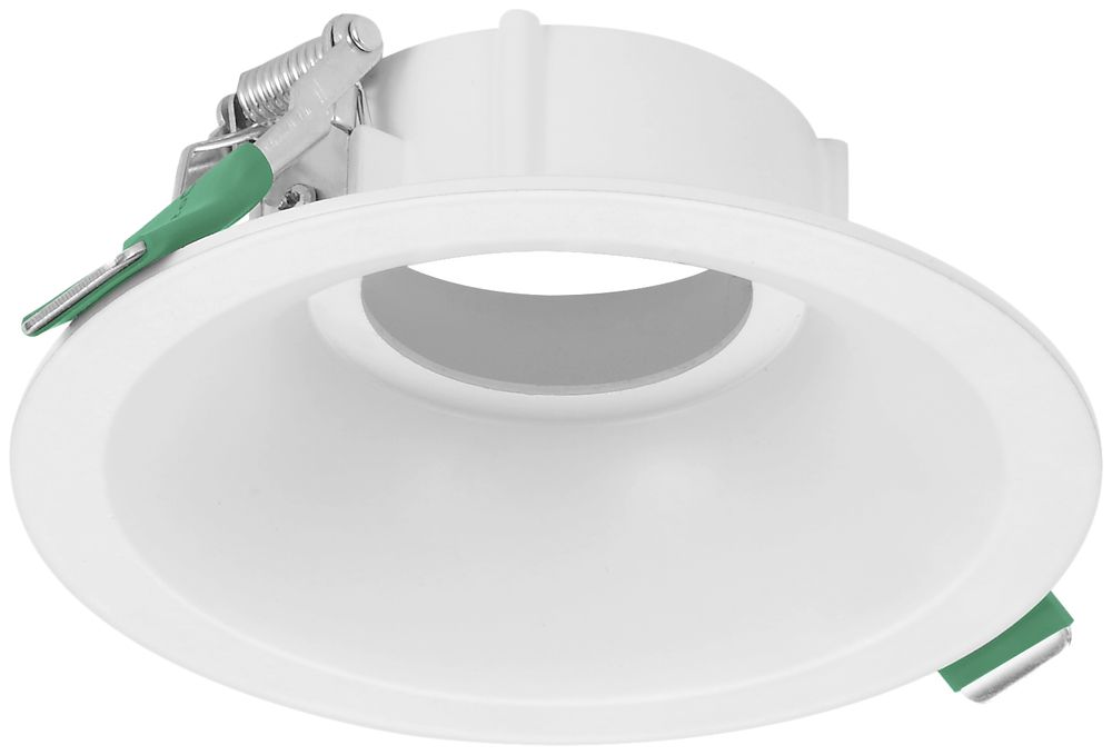 Einbaurahmen LUDOSPOT 50 ROUND FIX, EB-Ø90mm, IP44, weiss