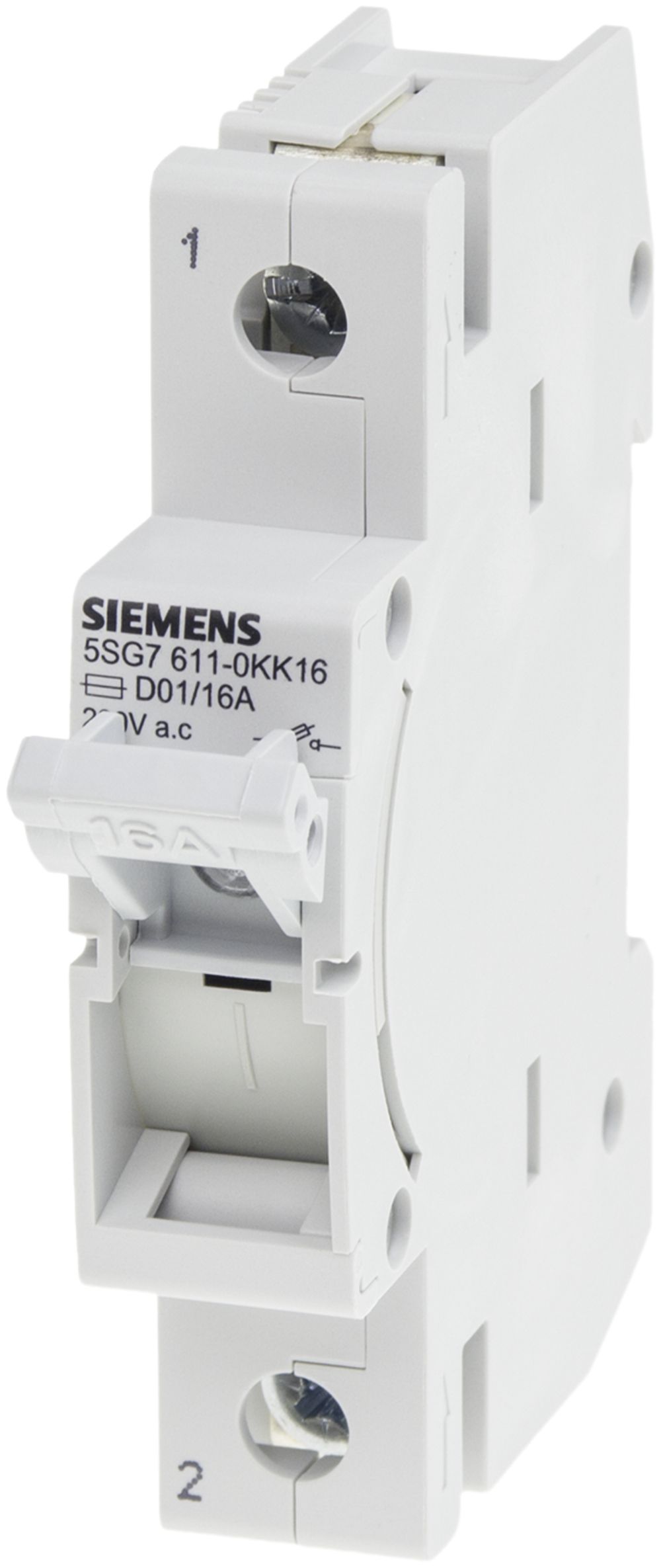 Sezionatore di carico Siemens MINIZED 5SG7 con fusibile D01 1L 230V 16A 1UM