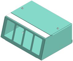 Anschlusskasten 4FLF vertikal DAK