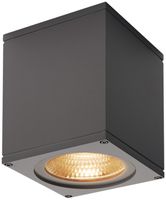 LED-Wandleuchte BIG THEO, Flood down 17.5W 2000lm 3000K IP44 anthrazit