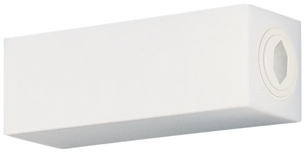 Wandleuchte Acrylglas 50×11cm 2×4W E27, mit Steckdose T13