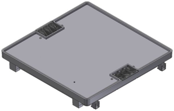 Abdeckung Woertz DAK 8825 kpl 280×280mm TSF KM