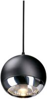 Luminaire suspendu LIGHT EYE PENDEL GU10 75W pour EASYTEC II IP20 noir/chromé