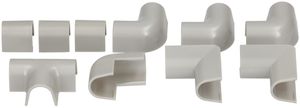 Verbindungs-Set MAX HAURI cablefix für Minikanal 10mm 10 Stück grau