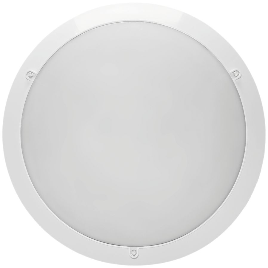 Plafonnier/applique LED ESSENTIEL 1500lm 14W ON/OFF Ø322mm antivandalisme blanc