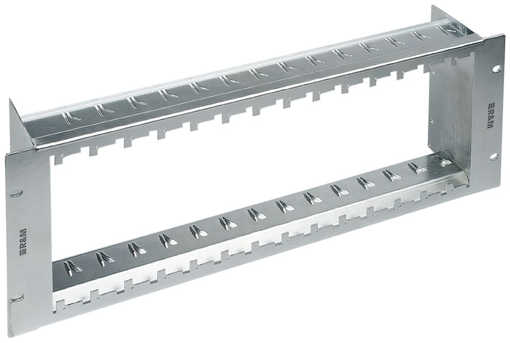 Rack 19" 4HE 14×(6×1RJ45) R&M leer