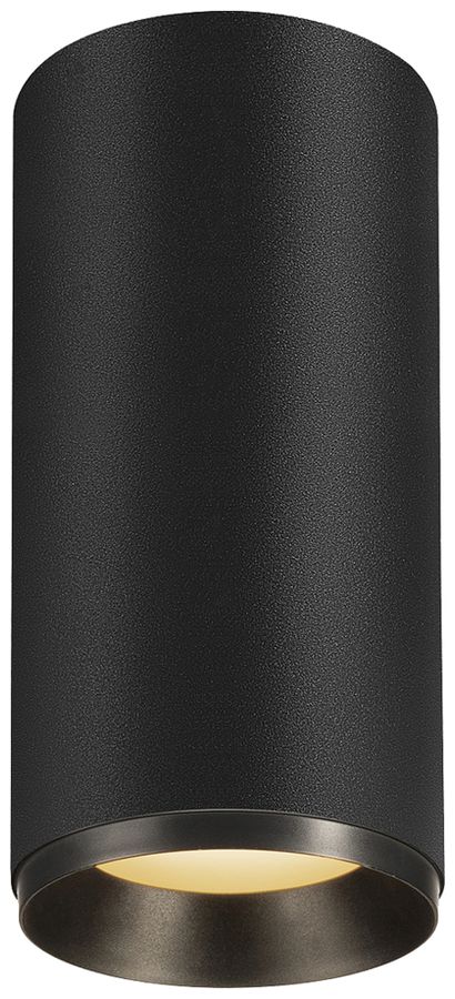 LED-Deckenleuchte SLV NUMINOS L DALI 28W 2475lm 2700K 60° Ø100×213mm schwarz