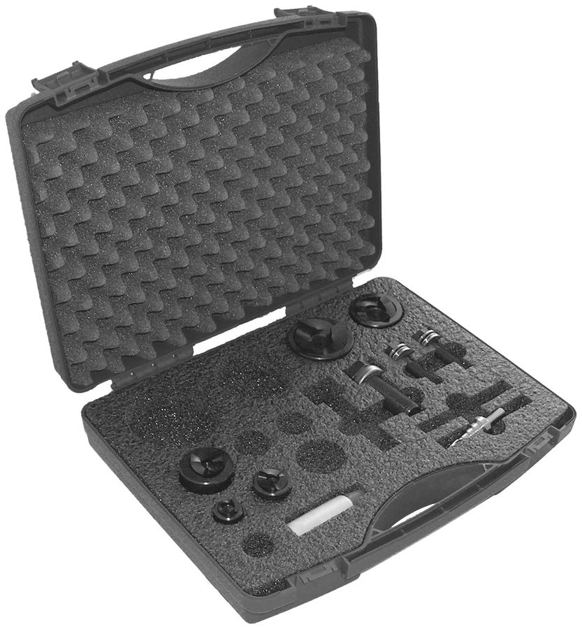 Jeu de perforateurs de tôle INTERCABLE TRE SPLIT, M16/M20/M25/M32/M40