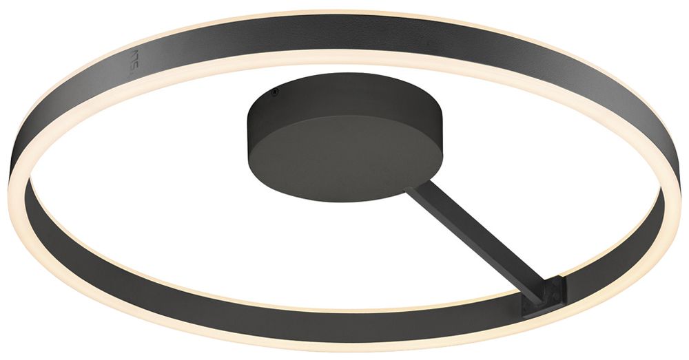 LED-Decken-/Wandleuchte SLV ONE 60 CW 23W 550lm 927/930 DIM Ø600 schwarz