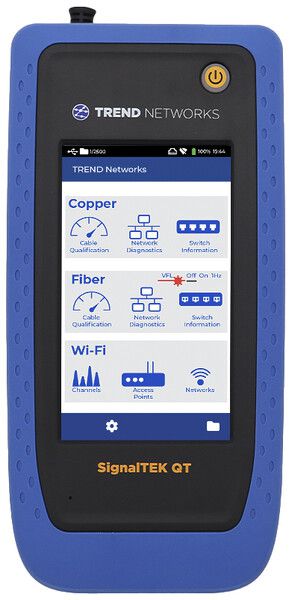 Netzwerktester Trend Networks SignalTEK QT Pro Multifunktion Touchscreen