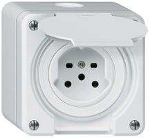 AP-Steckdose robusto Typ 15 weiss