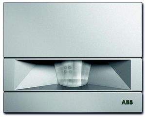 Détecteur de mouvement AP ABB MasterLINE 110° argent