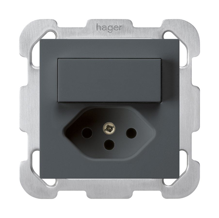 UP-Kombination 3/1P+T13 anthrazit kallysto mit Befestigungsplatte