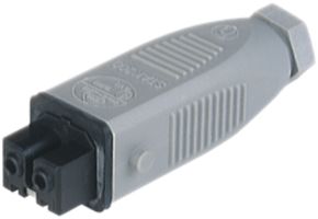 Leitungsbuchse 2LPE, STAK 200 IP54, grau