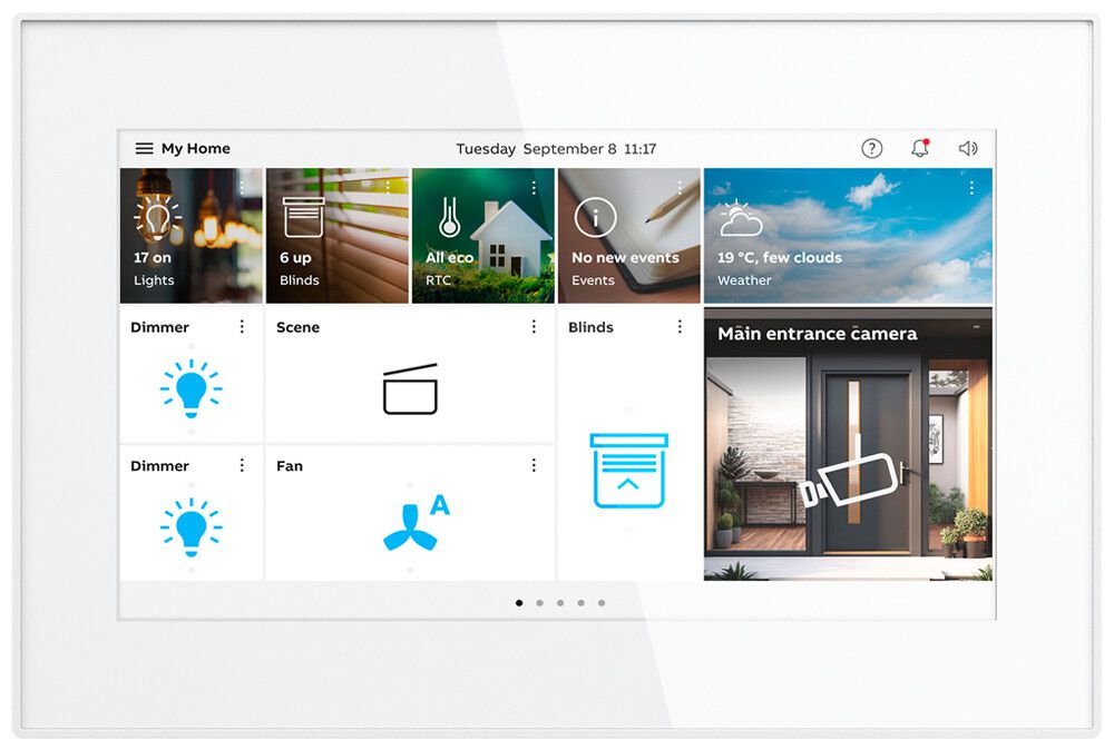 Écran tactile ABB OneTouch 7" free@home/ABB-Welcome blanc