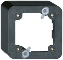 AP-Rahmen basico 1×1/50mm schwarz