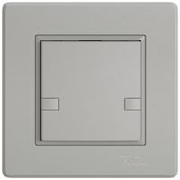 UP-Universaltaster EDIZIO.liv UNI SNAPFIX® 12…48V o.LED 1× 2-Tbed.hgu